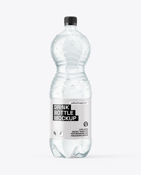 2L PET Water Bottle Mockup