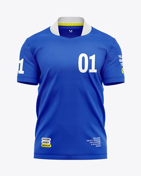 Soccer Jersey T-shirt Mockup
