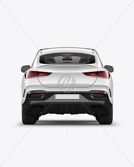 Luxure Coupe Mockup - Back View