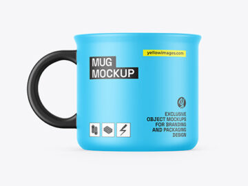 Matte Mug Mockup