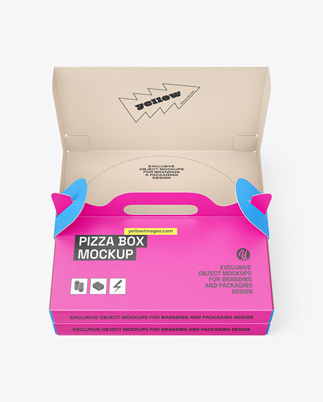 Pizza Box Mockup