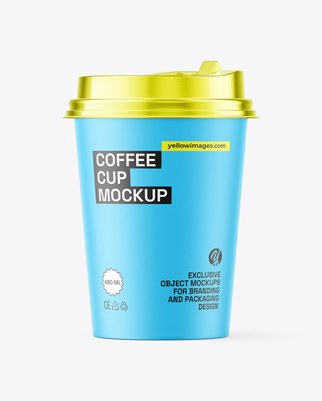 250ml Coffee Cup Mockup