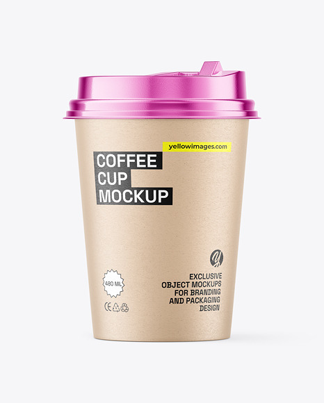 250ml Coffee Cup Mockup